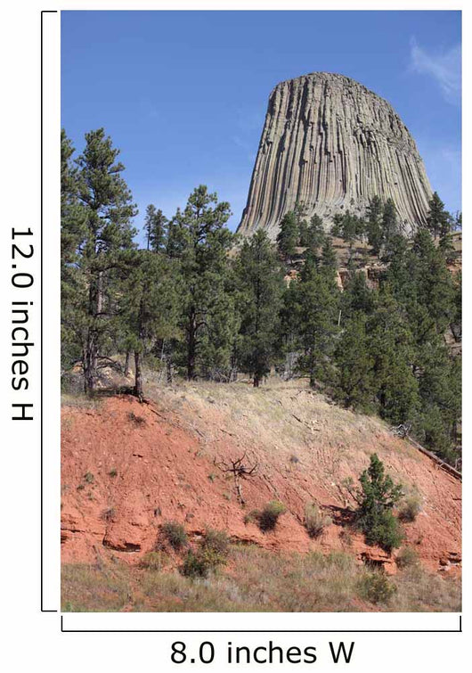 Devils Tower National Monument Wall Decal Design 4