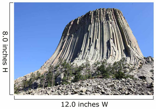 Devils Tower National Monument Wall Decal Design 3