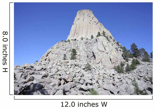 Devils Tower National Monument Wall Decal Design 2
