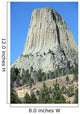 Devils Tower National Monument Wall Decal Design 1