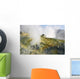 Fumarole Field Rim Volcano Wall Decal Design 1