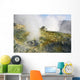 Fumarole Field Rim Volcano Wall Decal Design 1