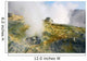 Fumarole Field Rim Volcano Wall Decal Design 1