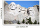 Mount Rushmore National Memorial Wall Decal Design 3