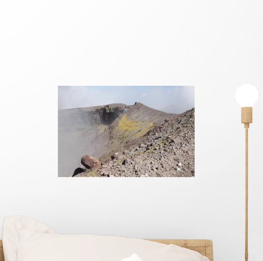 Degassing North Crater with Wall Decal Design 1