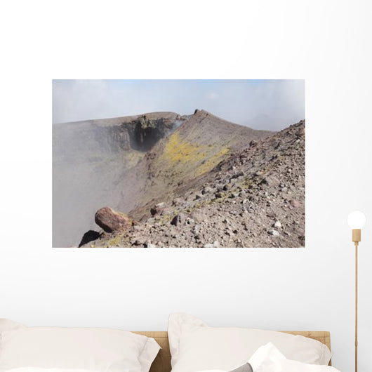 Degassing North Crater with Wall Decal Design 1