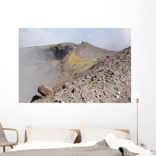Degassing North Crater with Wall Decal Design 1