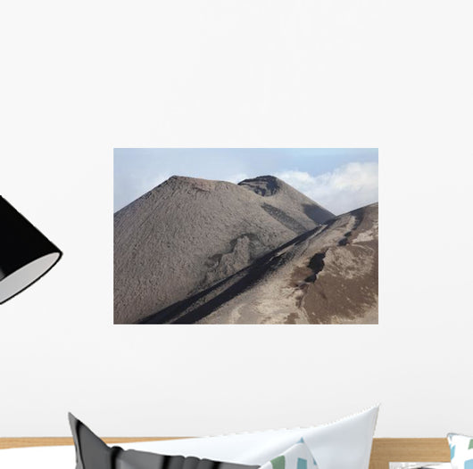 Southeast Crater Mount Etna Wall Decal Design 3
