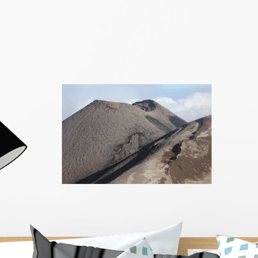 Southeast Crater Mount Etna Wall Decal Design 3