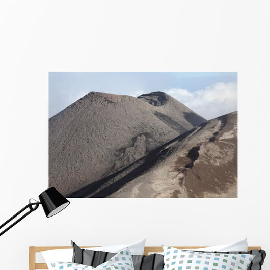 Southeast Crater Mount Etna Wall Decal Design 3