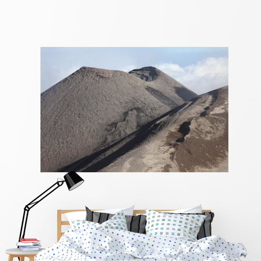 Southeast Crater Mount Etna Wall Decal Design 3