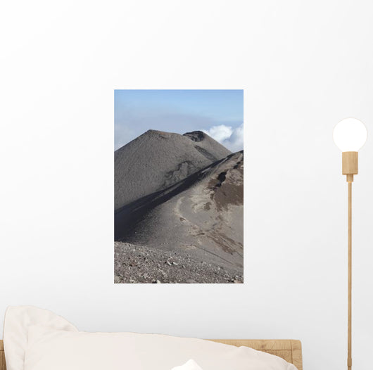 Southeast Crater Mount Etna Wall Decal Design 2