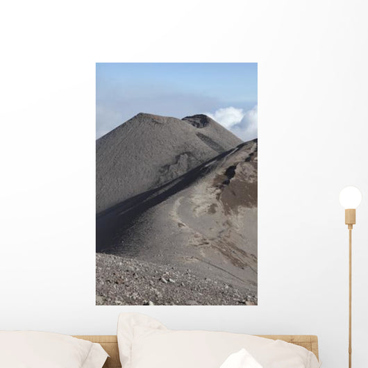 Southeast Crater Mount Etna Wall Decal Design 2
