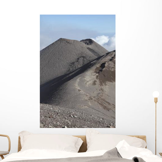 Southeast Crater Mount Etna Wall Decal Design 2