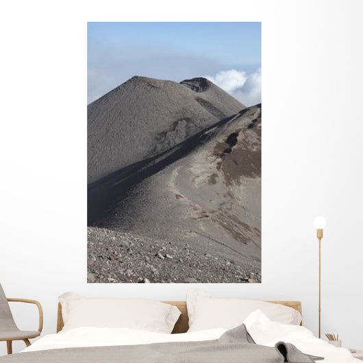 Southeast Crater Mount Etna Wall Decal Design 2