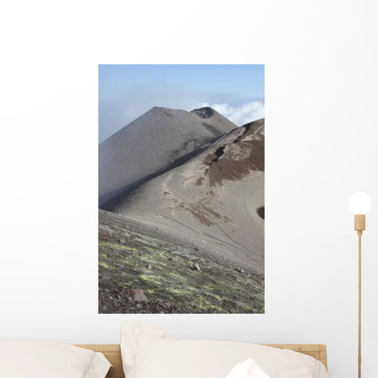 Southeast Crater Mount Etna Wall Decal Design 1