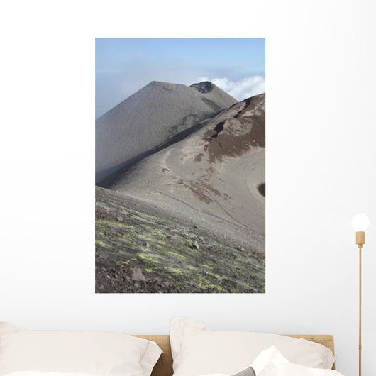 Southeast Crater Mount Etna Wall Decal Design 1