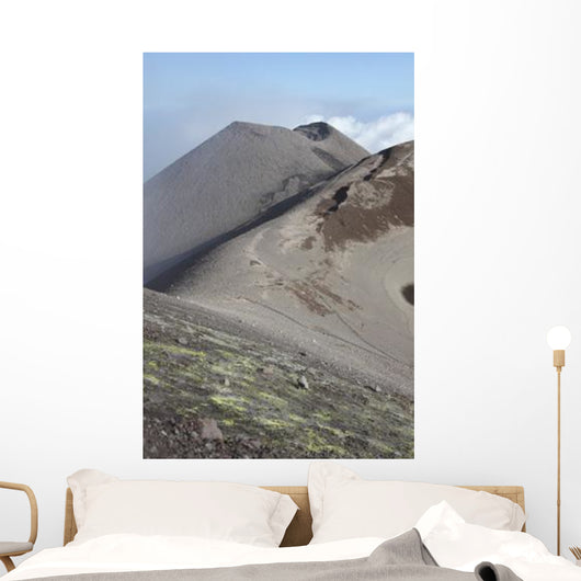 Southeast Crater Mount Etna Wall Decal Design 1