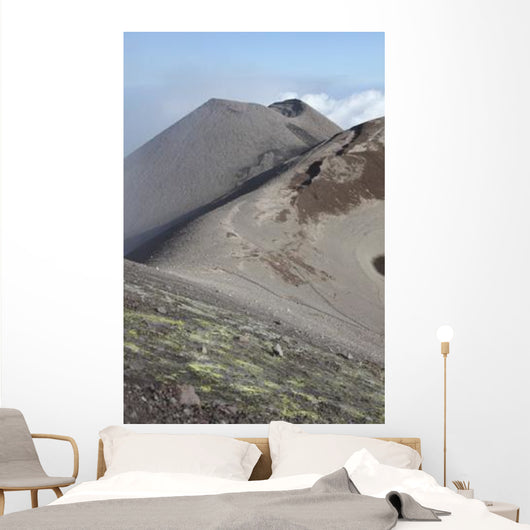 Southeast Crater Mount Etna Wall Decal Design 1