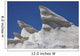 Sarakiniko White Tuff Formations Wall Decal