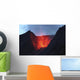 Strombolian Type Eruption Batu Wall Decal Design 16