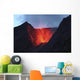 Strombolian Type Eruption Batu Wall Decal Design 16