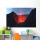 Strombolian Type Eruption Batu Wall Decal Design 16