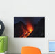 Strombolian Type Eruption Batu Wall Decal Design 15