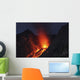 Strombolian Type Eruption Batu Wall Decal Design 15