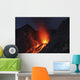 Strombolian Type Eruption Batu Wall Decal Design 15