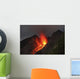 Strombolian Type Eruption Batu Wall Decal Design 14
