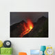 Strombolian Type Eruption Batu Wall Decal Design 14