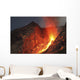 Strombolian Type Eruption Batu Wall Decal Design 13