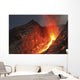 Strombolian Type Eruption Batu Wall Decal Design 13