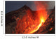 Strombolian Type Eruption Batu Wall Decal Design 13