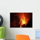 Strombolian Type Eruption Batu Wall Decal Design 12