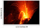 Strombolian Type Eruption Batu Wall Decal Design 12