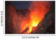 Strombolian Type Eruption Batu Wall Decal Design 9