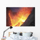 Strombolian Type Eruption Batu Wall Decal Design 8
