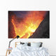 Strombolian Type Eruption Batu Wall Decal Design 8