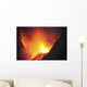 Strombolian Type Eruption Batu Wall Decal Design 7