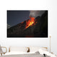 Strombolian Type Eruption Batu Wall Decal Design 6