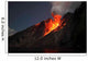 Strombolian Type Eruption Batu Wall Decal Design 6