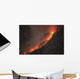 Extrusion Lava Glowing Rockfalls Wall Decal