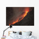 Extrusion Lava Glowing Rockfalls Wall Decal