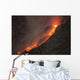 Extrusion Lava Glowing Rockfalls Wall Decal
