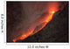 Extrusion Lava Glowing Rockfalls Wall Decal