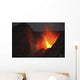 Strombolian Type Eruption Batu Wall Decal Design 5