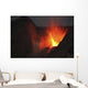Strombolian Type Eruption Batu Wall Decal Design 5