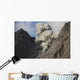 Ash Cloud Rises from Wall Decal Design 12
